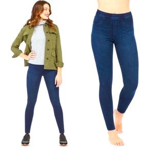 Spanx Jean-ish Dark Wash Leggings Size XS